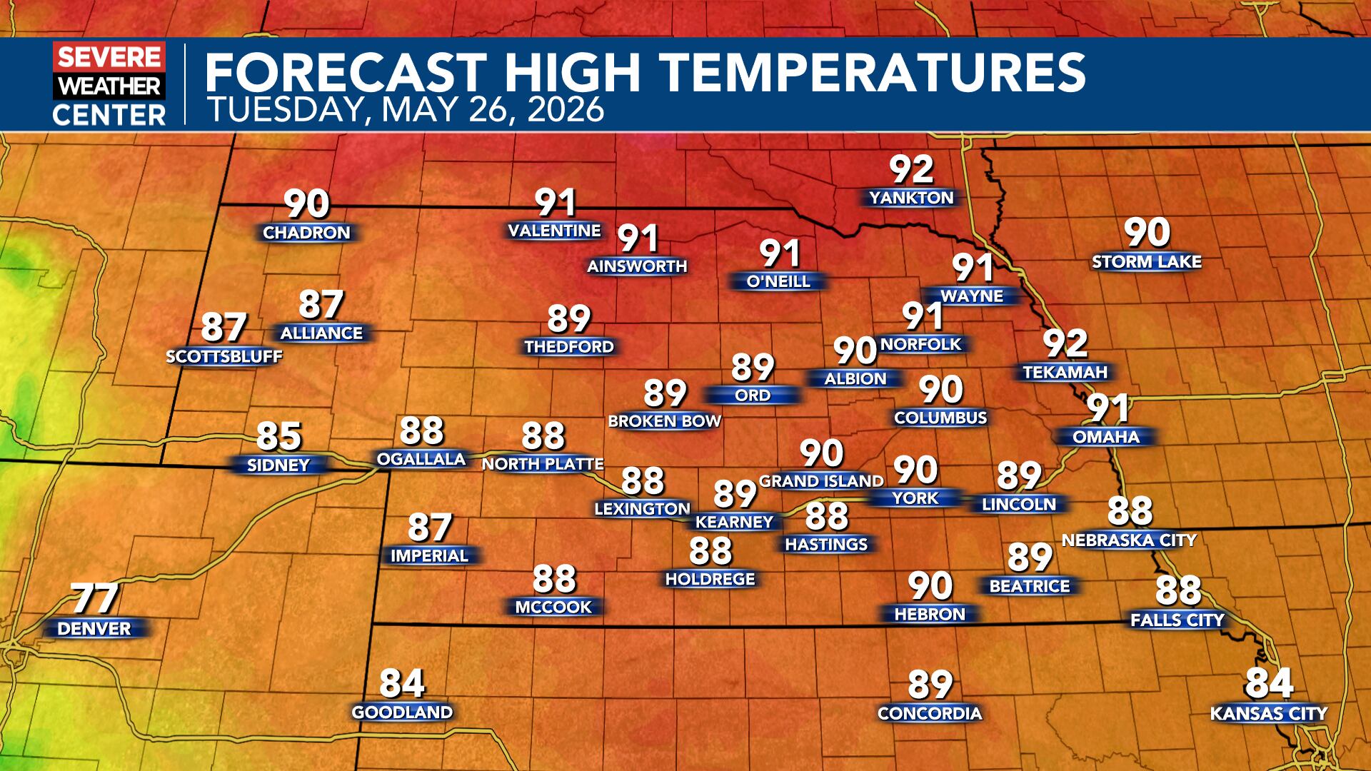 Tuesday forecast: More sunshine, warm weather expected