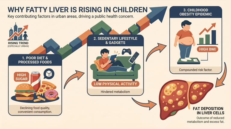 Fatigue to skin changes: 3 fatty liver signs in children that parents ...
