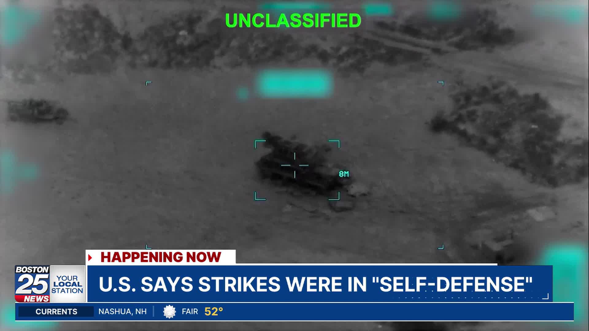US military says it carried out 'self-defense' strikes in Iran ...