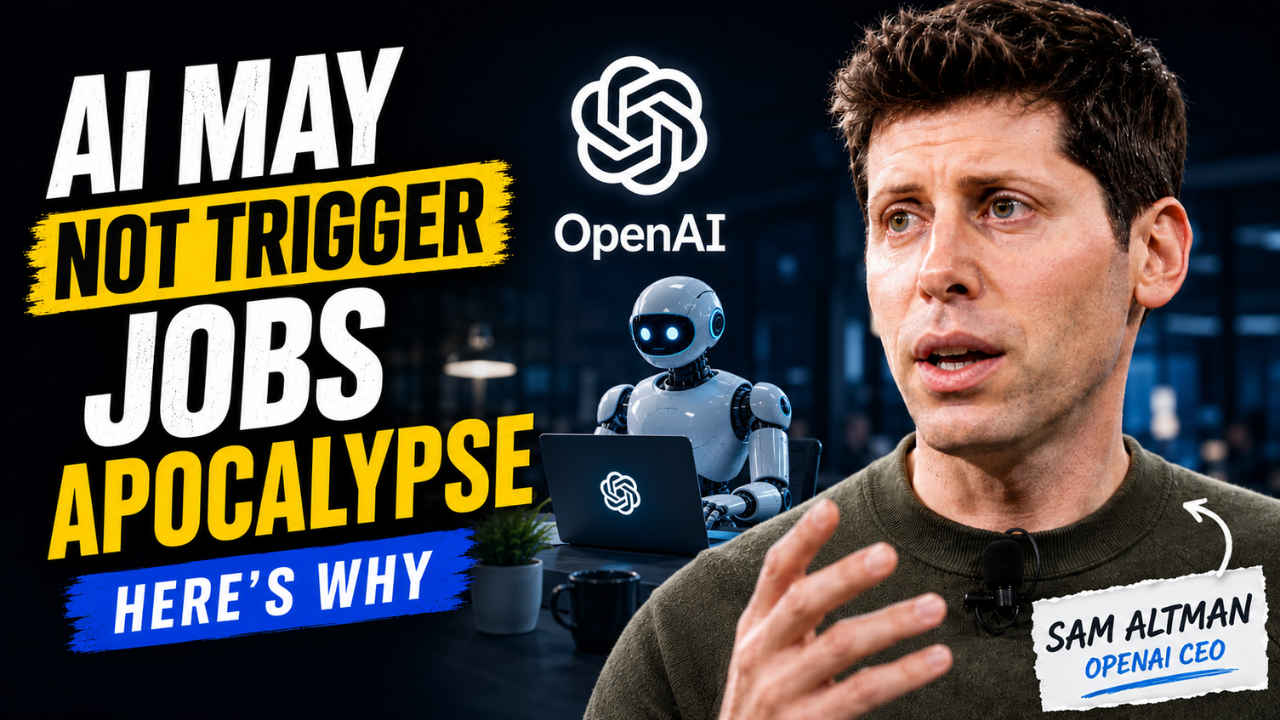 OpenAI CEO Sam Altman says AI unlikely to cause jobs apocalypse, here is why