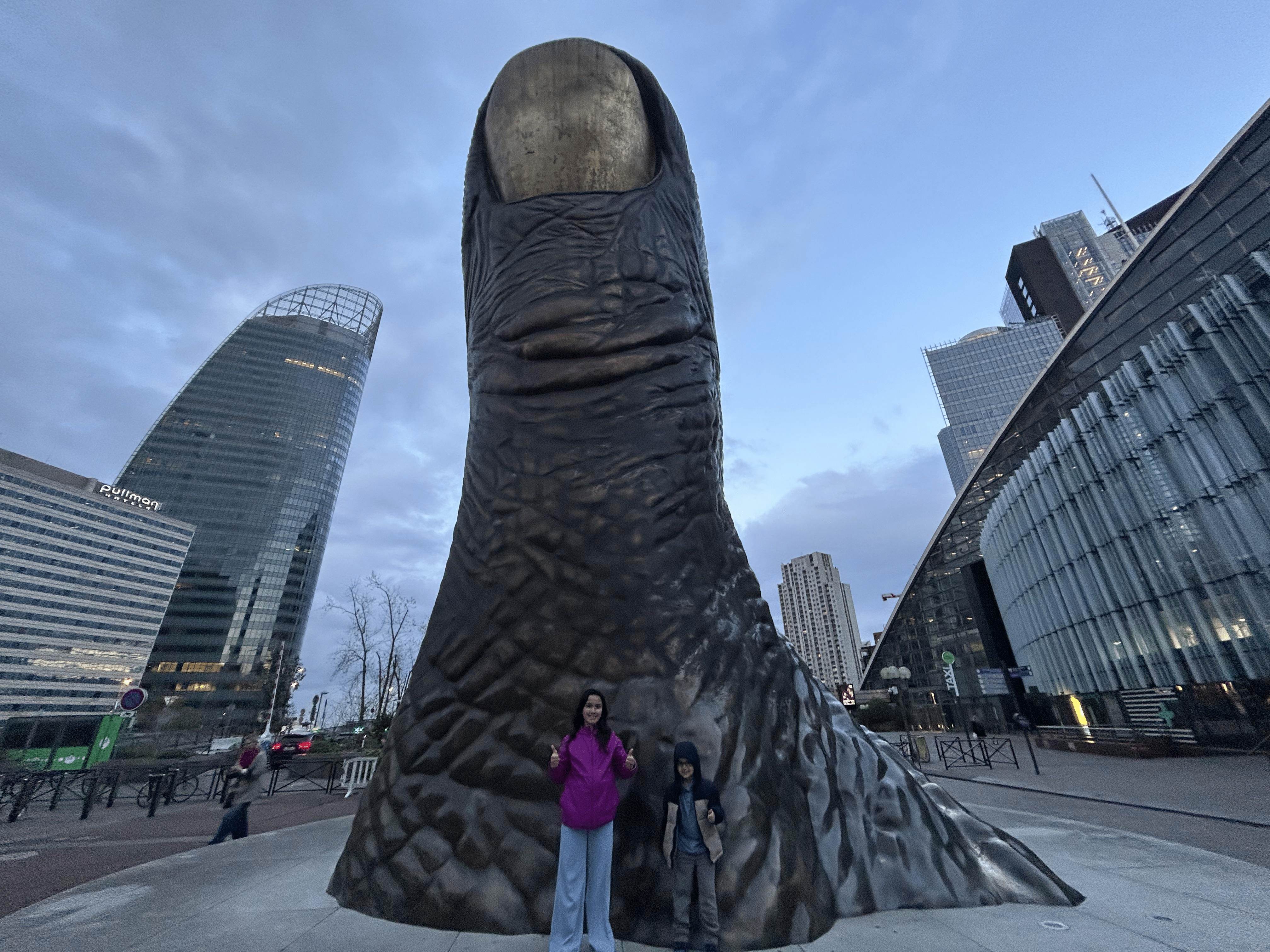 Very big monuments of relatively minor things