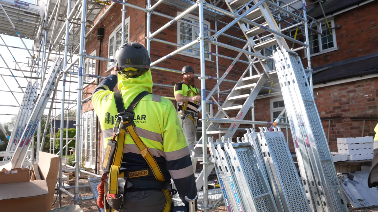 Rushing to complete a massive house project