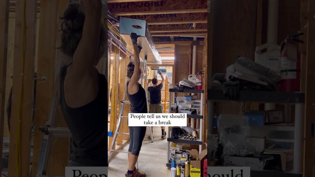 How we're balancing corporate day jobs with our intense construction tasks