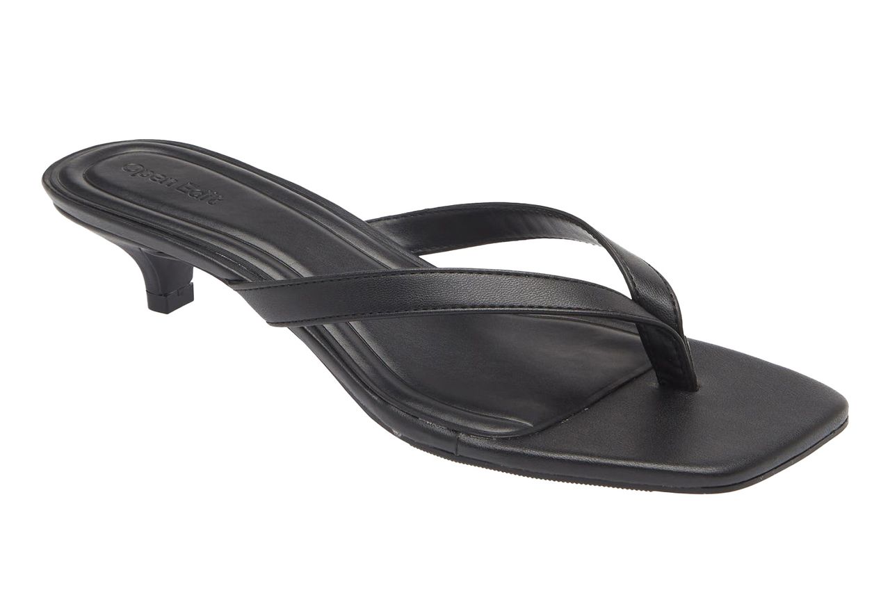 Nordstrom Open Edit Tori Kitten Heel Sandal