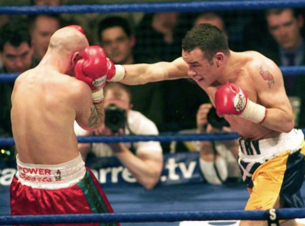 Former Edinburgh boxer switches from raging bull to hitting the bull