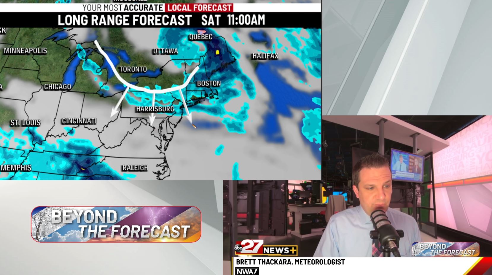 Brett's Tuesday beyond the forecast