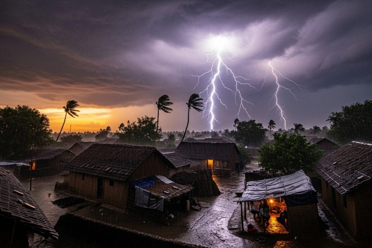 Lightning strikes rise in India amid heatwave and monsoon shift