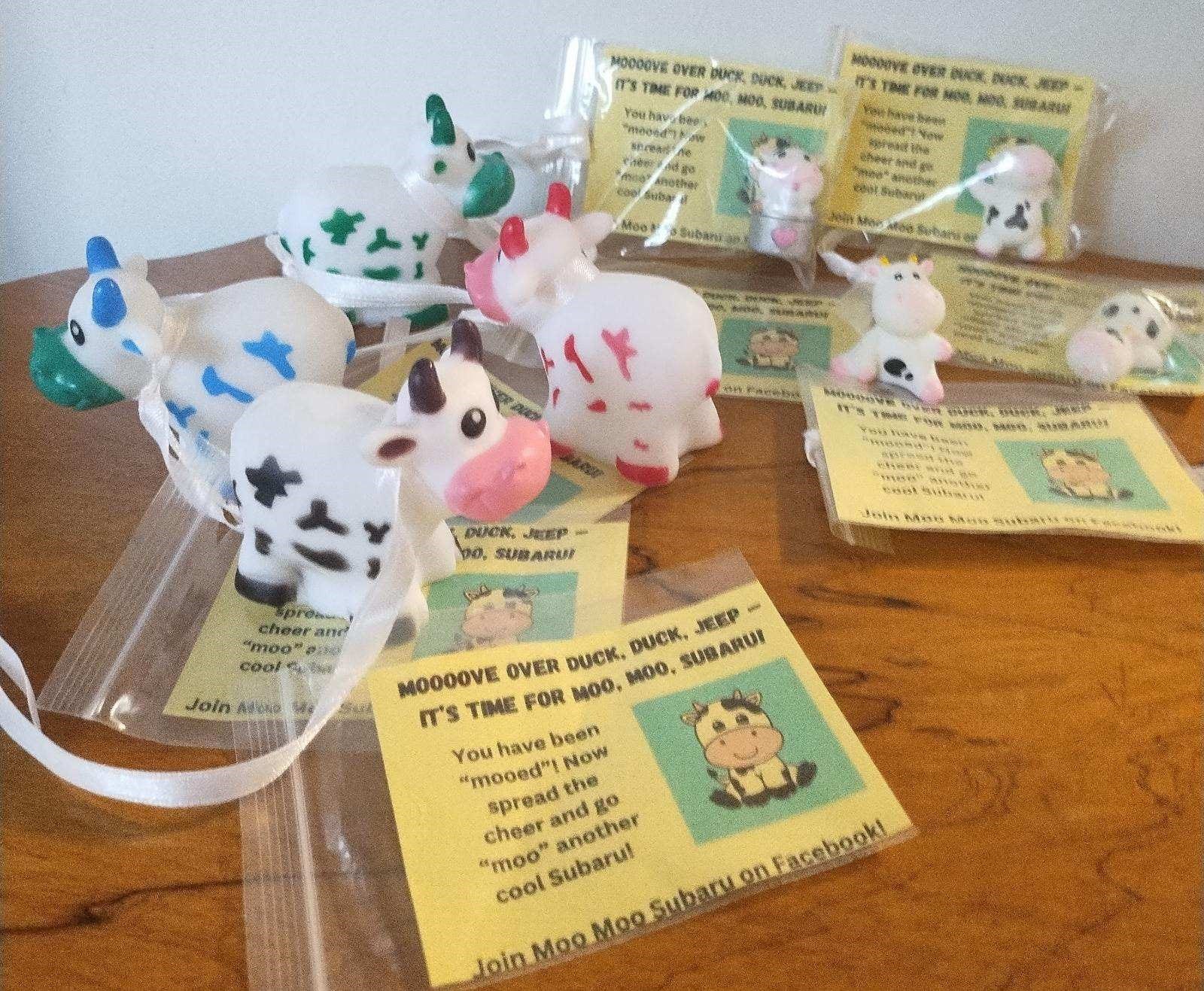Moo Moo Subaru turned rubber cows into a tradition. Meet the creators.