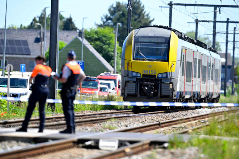 Four dead after train collides with school bus in Belgium
