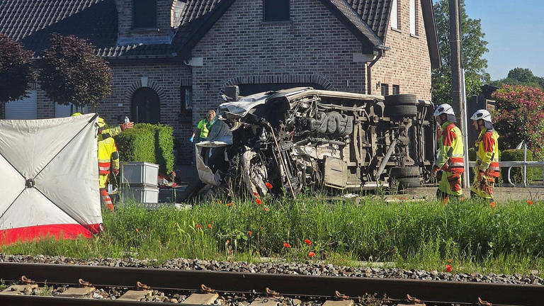 Several dead after train hits school bus in Belgium