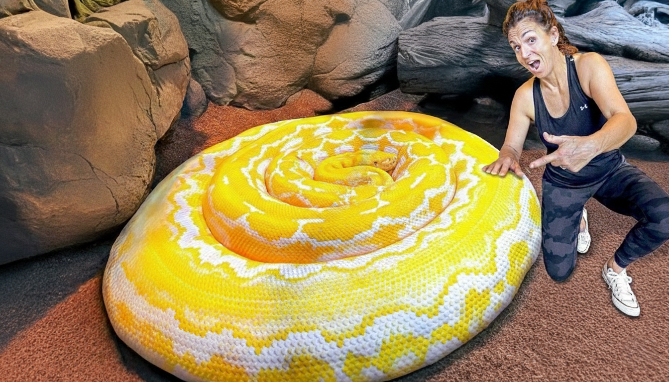Why this massive snake requires extreme handling precautions