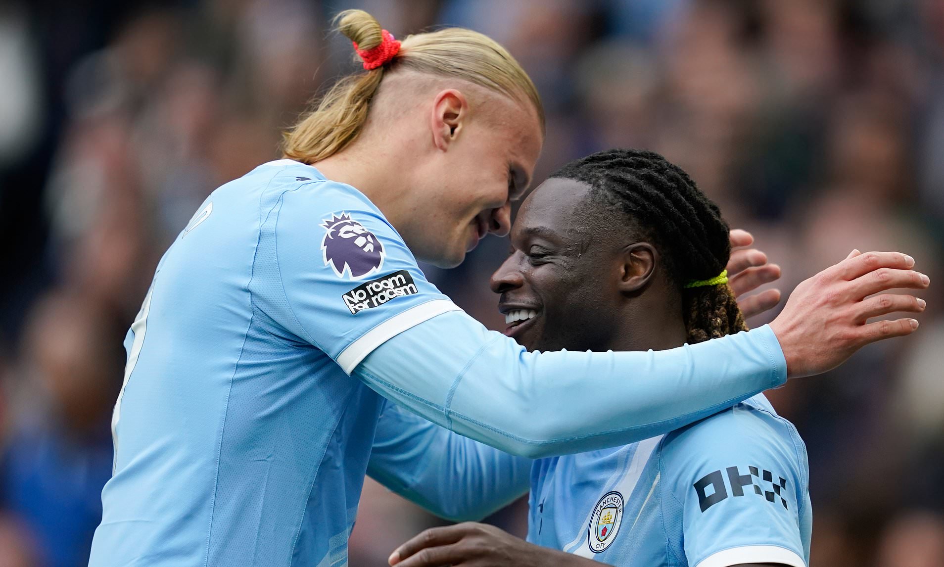 Erling Haaland leads the line but no room for Antoine Semenyo: Stats boffins name team of the season