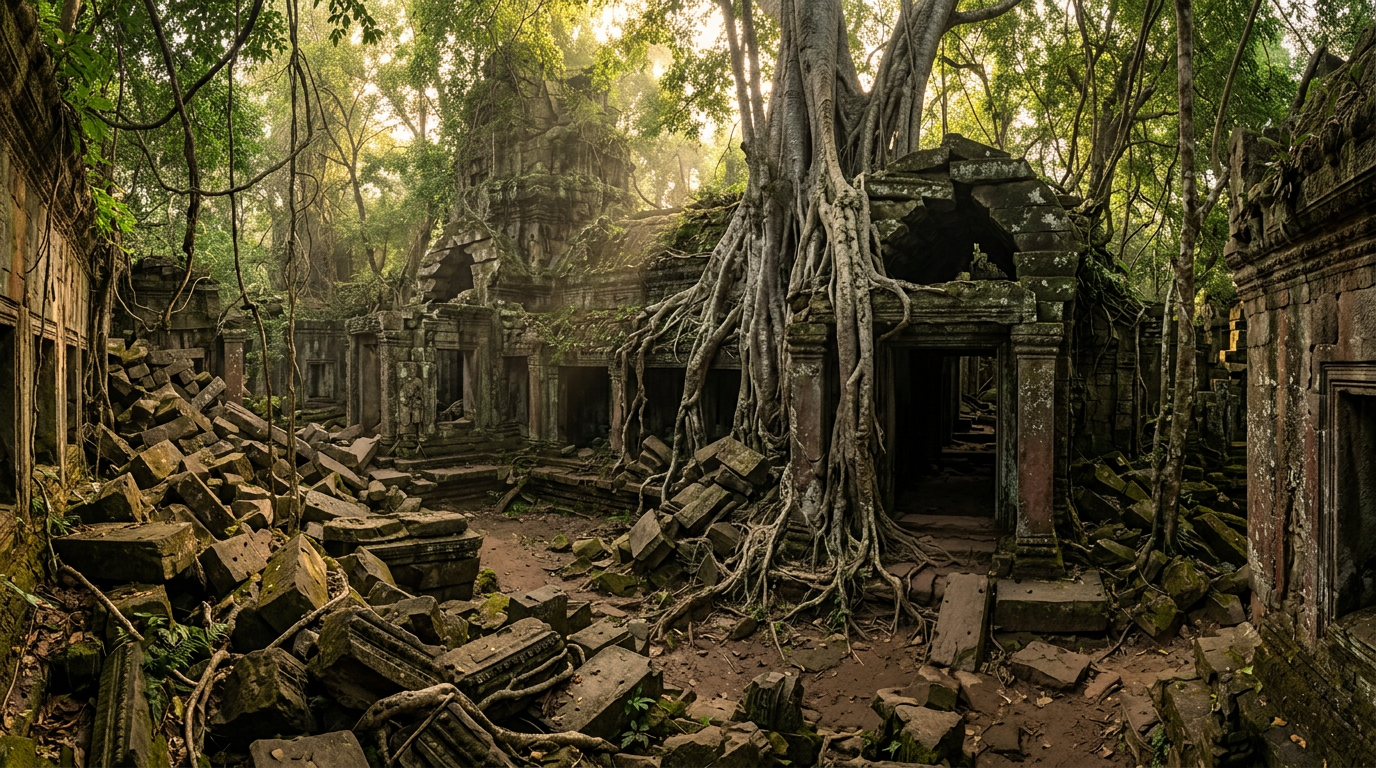 Beng Mealea: Cambodia's jungle temple frozen in time
