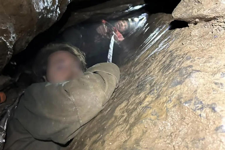 US man rescued after being stuck in cave crevice for six hours