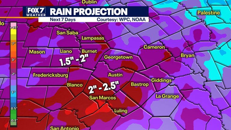 Austin weather: Possible flooding during severe storms