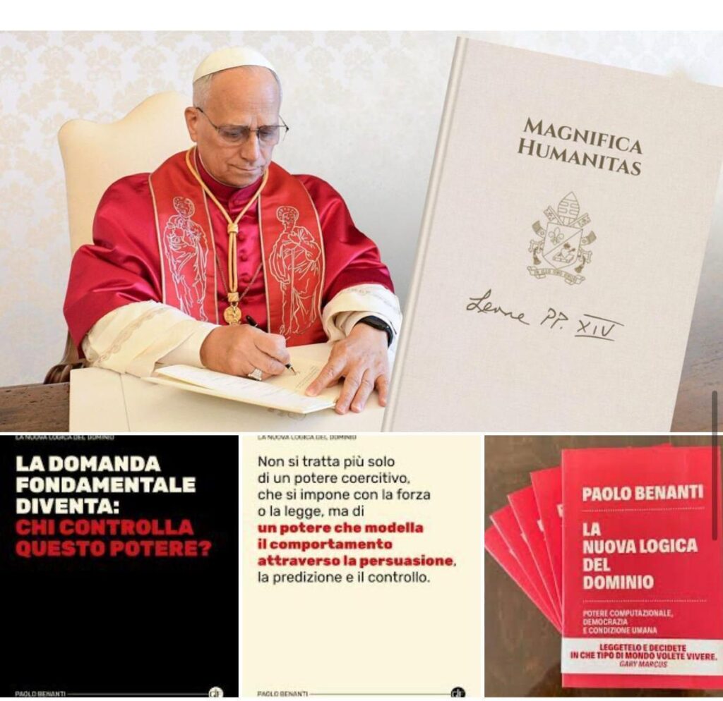 Benanti, il Papa e il libro sul comodino