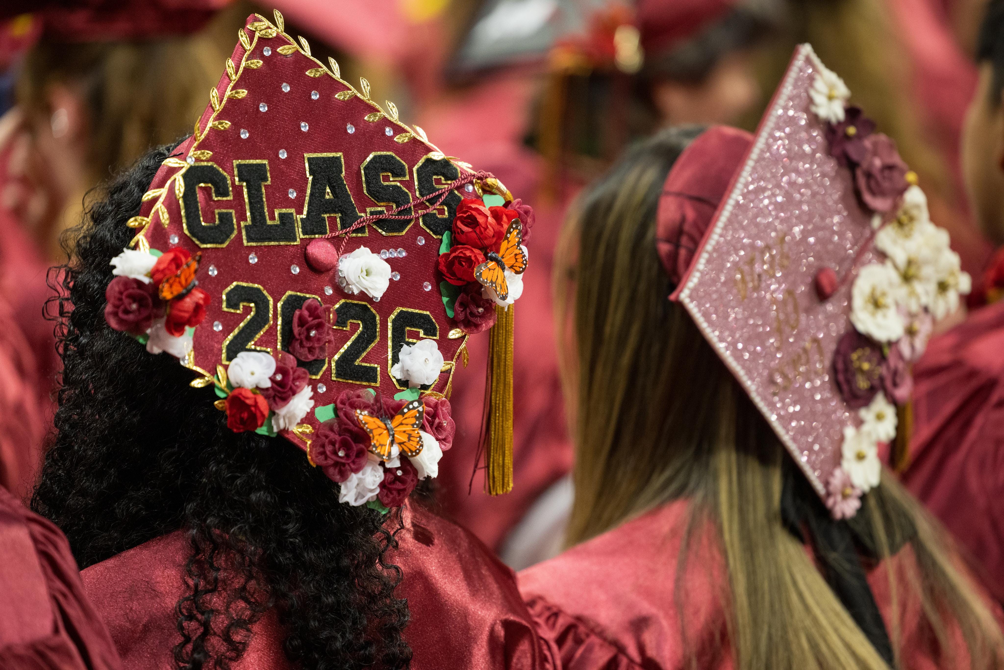 See graduation photos from ceremonies for DMPS high schools