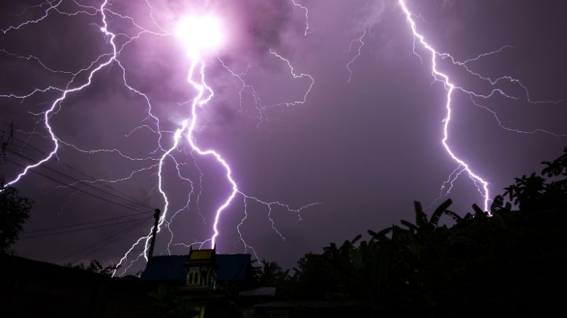 ¡Que no te parta un rayo! Las zonas más peligrosas de México (cuando ...