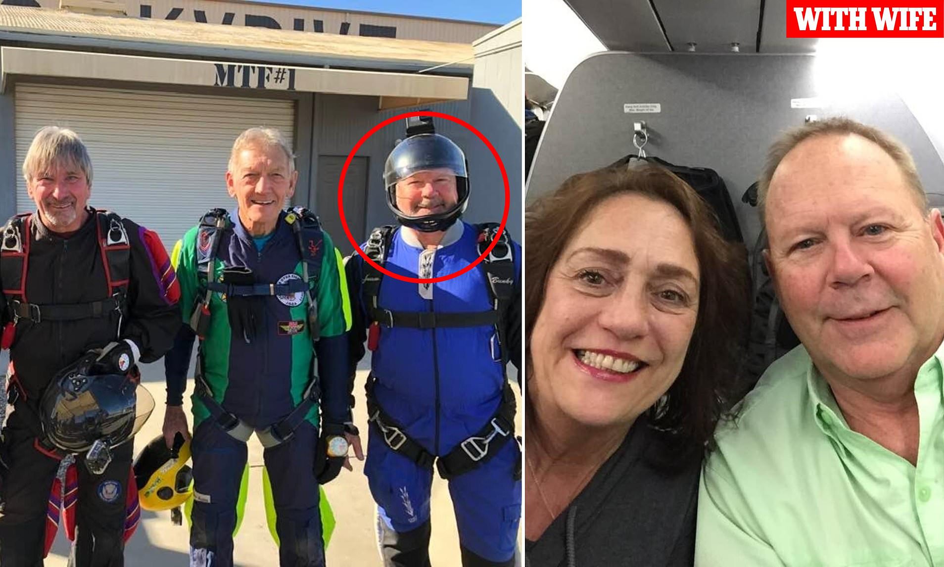 Real estate mogul dies in freak mid-air skydiving collision in Washington
