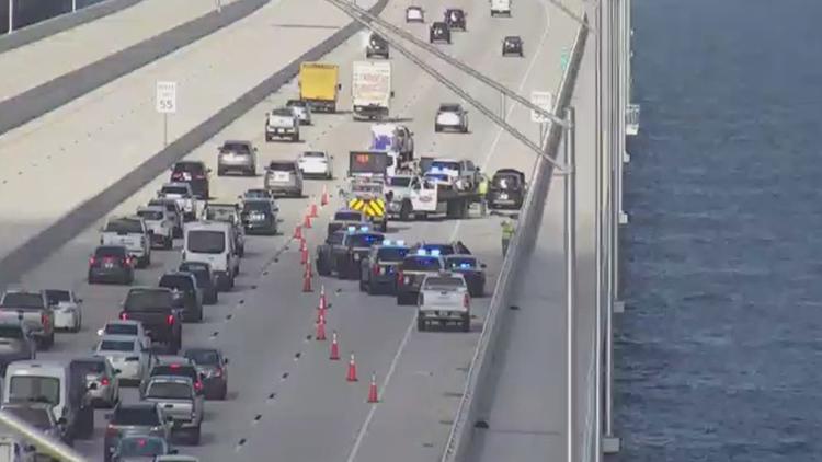 64-year-old motorcyclist dead following crash on Howard Frankland Bridge