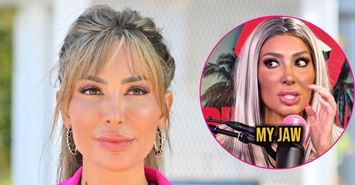 Farrah Abraham admits she can't open her mouth 'normally' as she ...