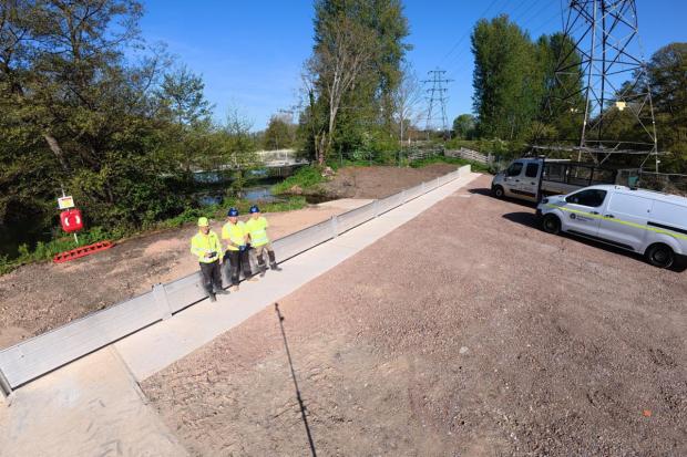 Flood protection upgrades completed to reduce flood risk and lessen ...