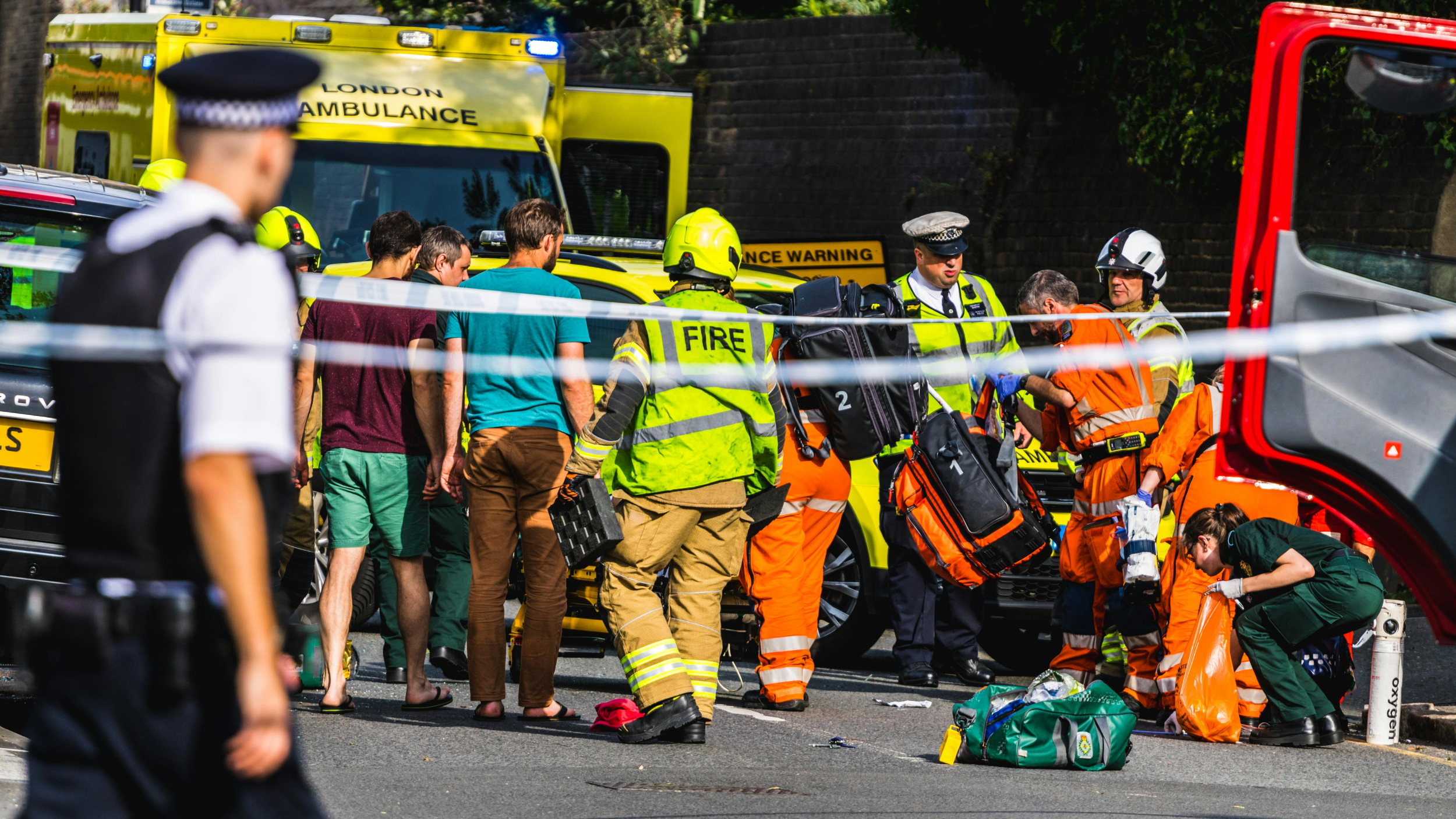 Eight-day-old baby rushed to hospital after crash as woman arrested on ...