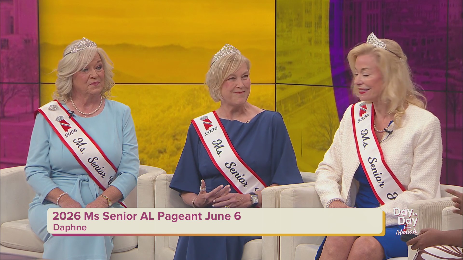 The ladies competing at the 2026 Ms Senior AL Pageant | May 26, 2026 ...