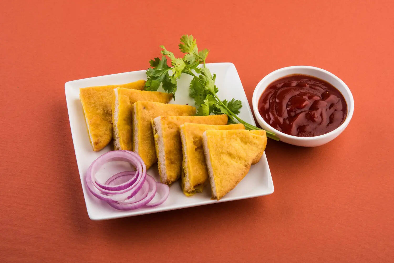 Crispy bread pakora recipe for easy lazy morning breakfast