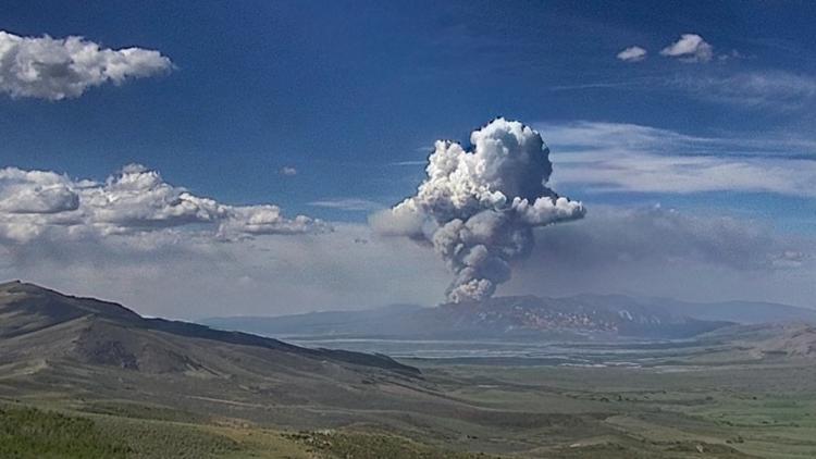 Multiple wildfires break out in southern Idaho on Memorial Day