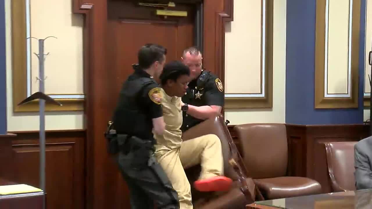 Suspect in wild police chase removed from court for third time. Here’s why