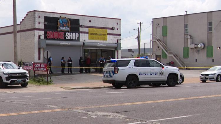 Man shot, killed north of downtown St. Louis
