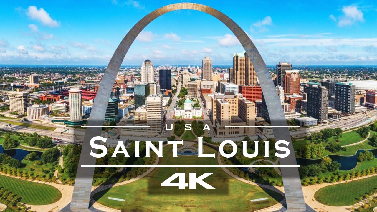 Saint Louis from above in beautiful 4K drone views
