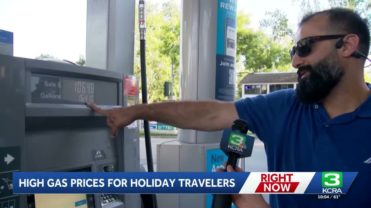 Californians face soaring gas prices this Memorial Day travel weekend