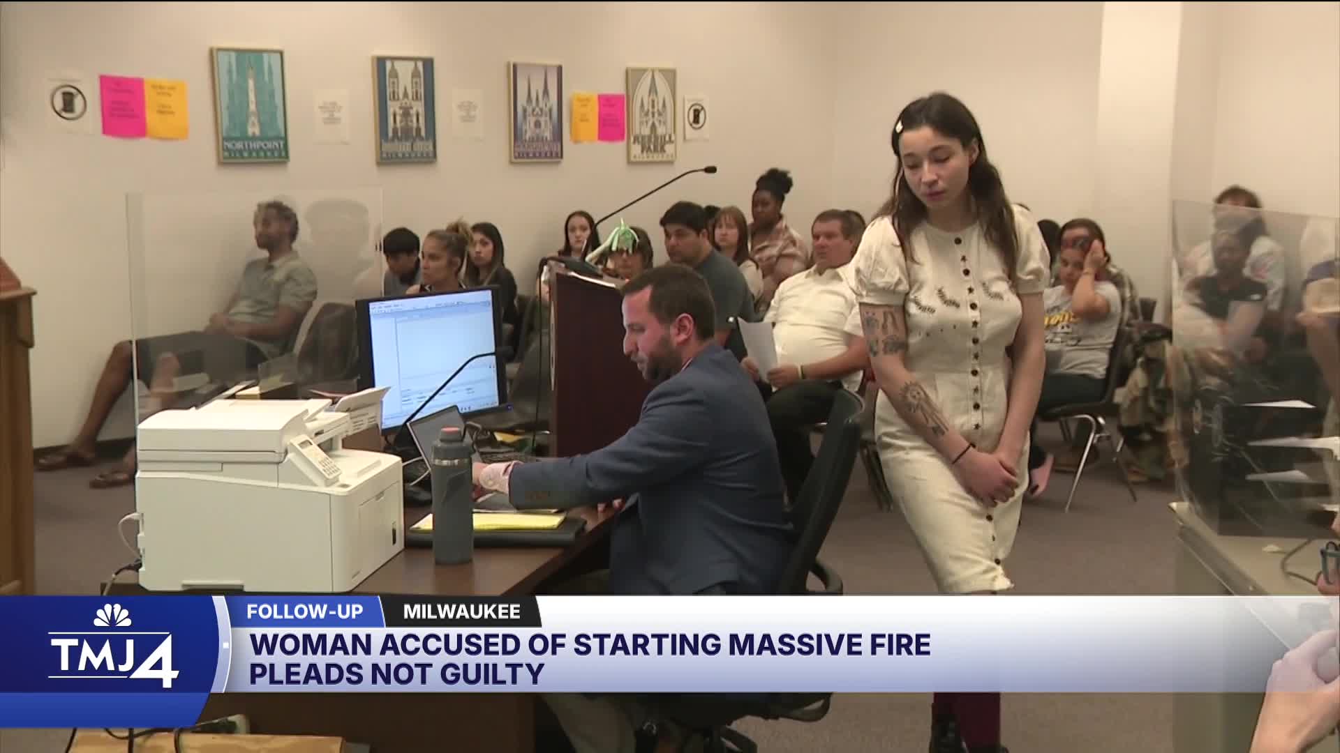 Woman accused of starting Bishops Creek building fire pleads not guilty ...
