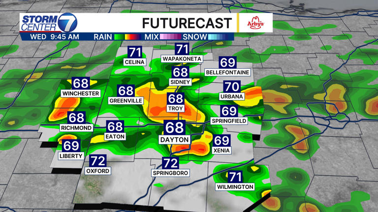 Flood watch now in effect for the Miami Valley