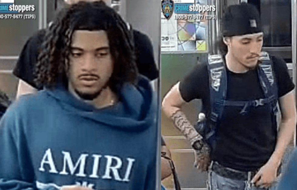 2 sought after man stabbed on Brooklyn subway platform