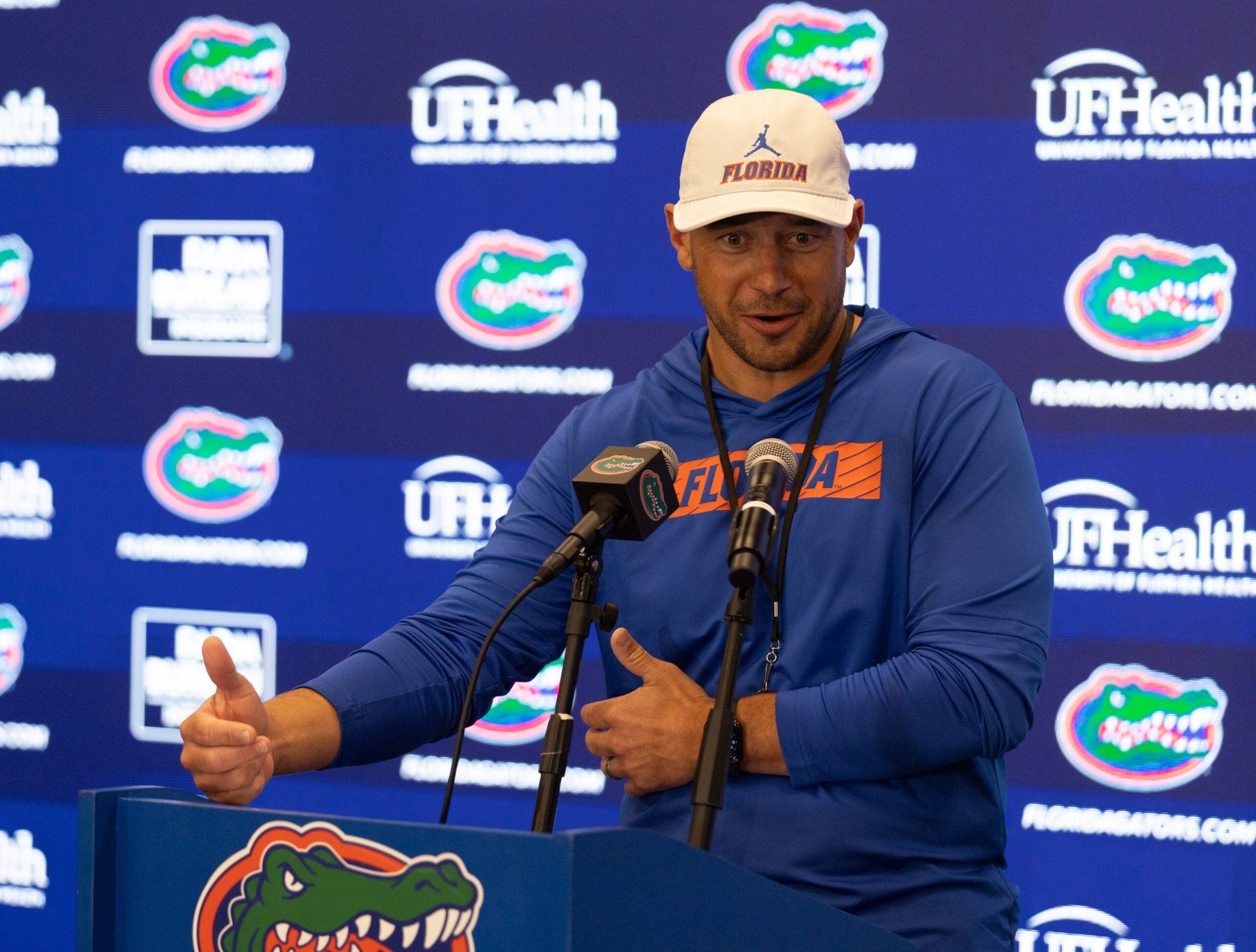Florida Gators HC Jon Sumrall may have just taken a shot at LSU's Lane ...