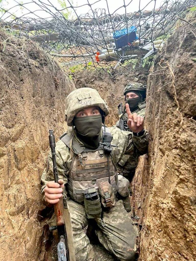 Old fishing nets sent to Ukraine to protect against drones