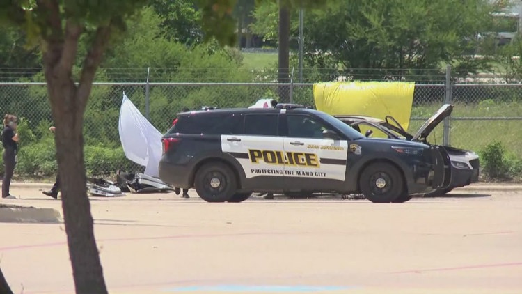 Two children found in burning car in west San Antonio died from sharp ...