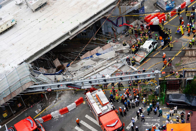3 die and 3 others injured after decades-old highway overpass collapses ...
