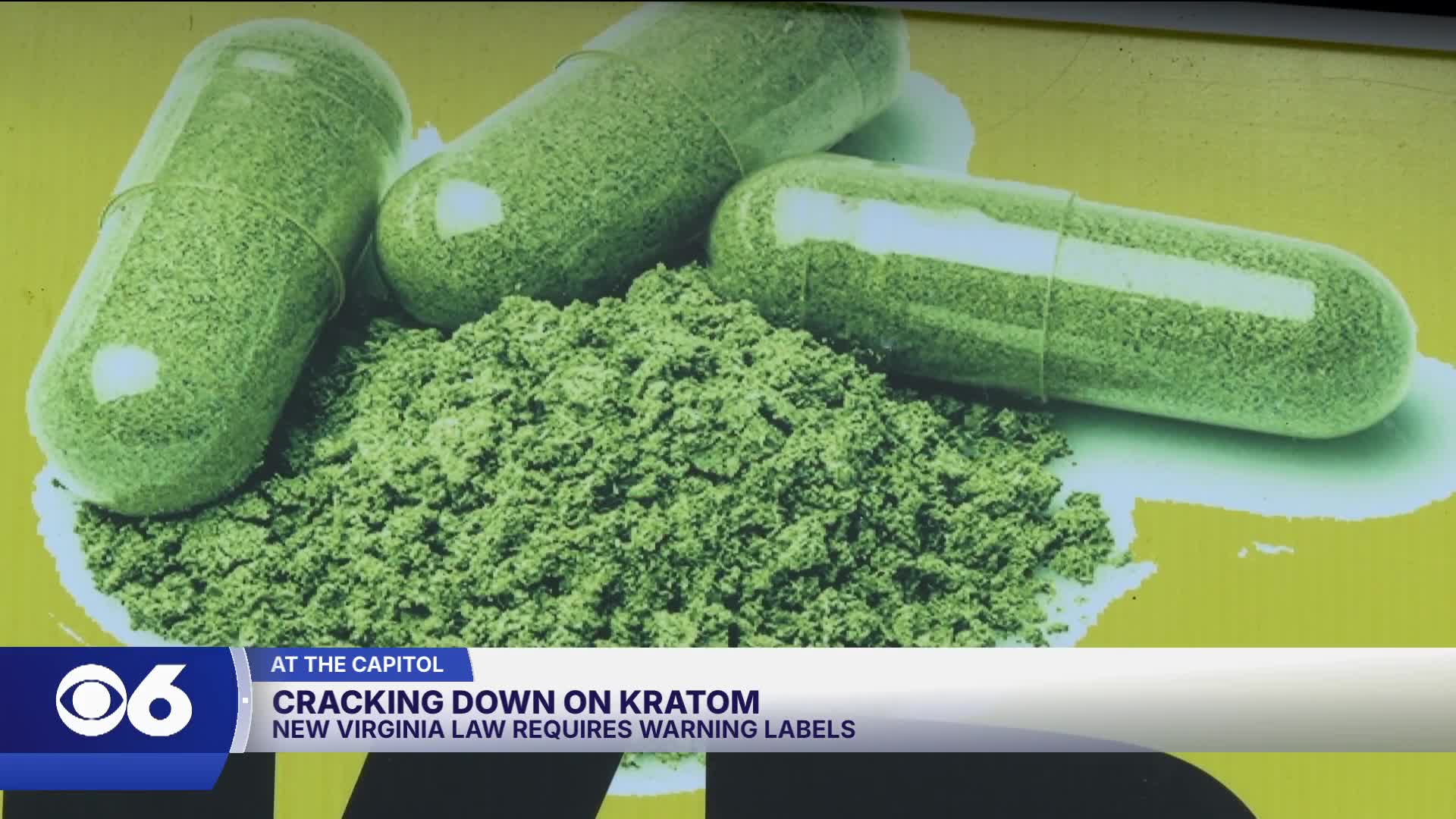 Cracking down on kratom in Virginia
