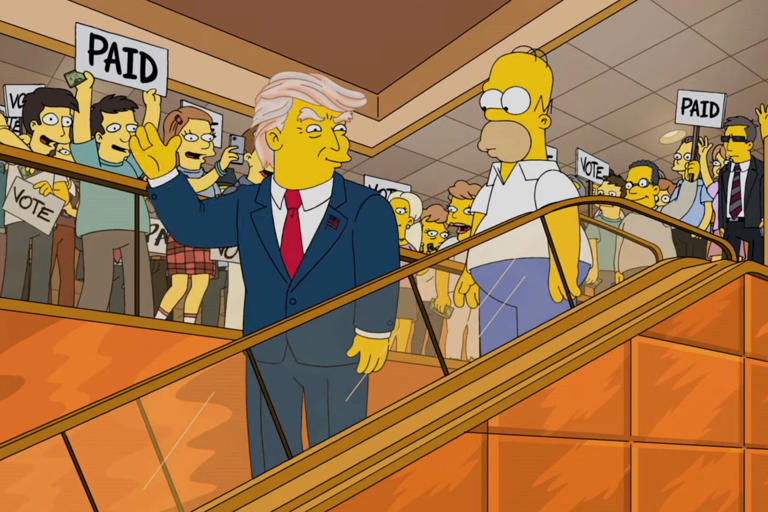 The Simpsons writer who predicted Trump's presidency launches his own ...