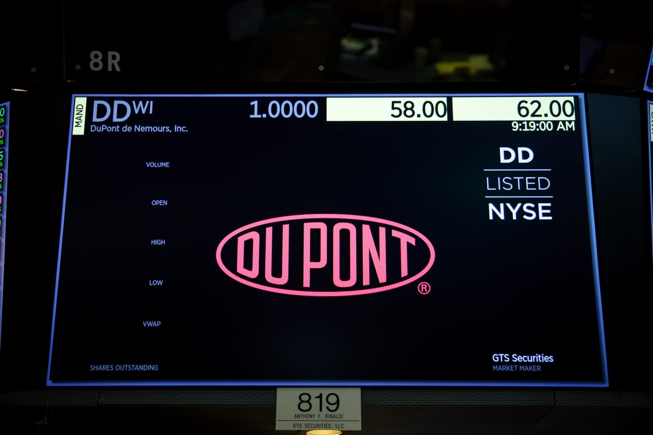DuPont announces reverse split. What it means for the stock.