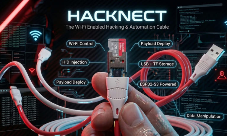 This normal USB cable secretly wants to be a hacking tool
