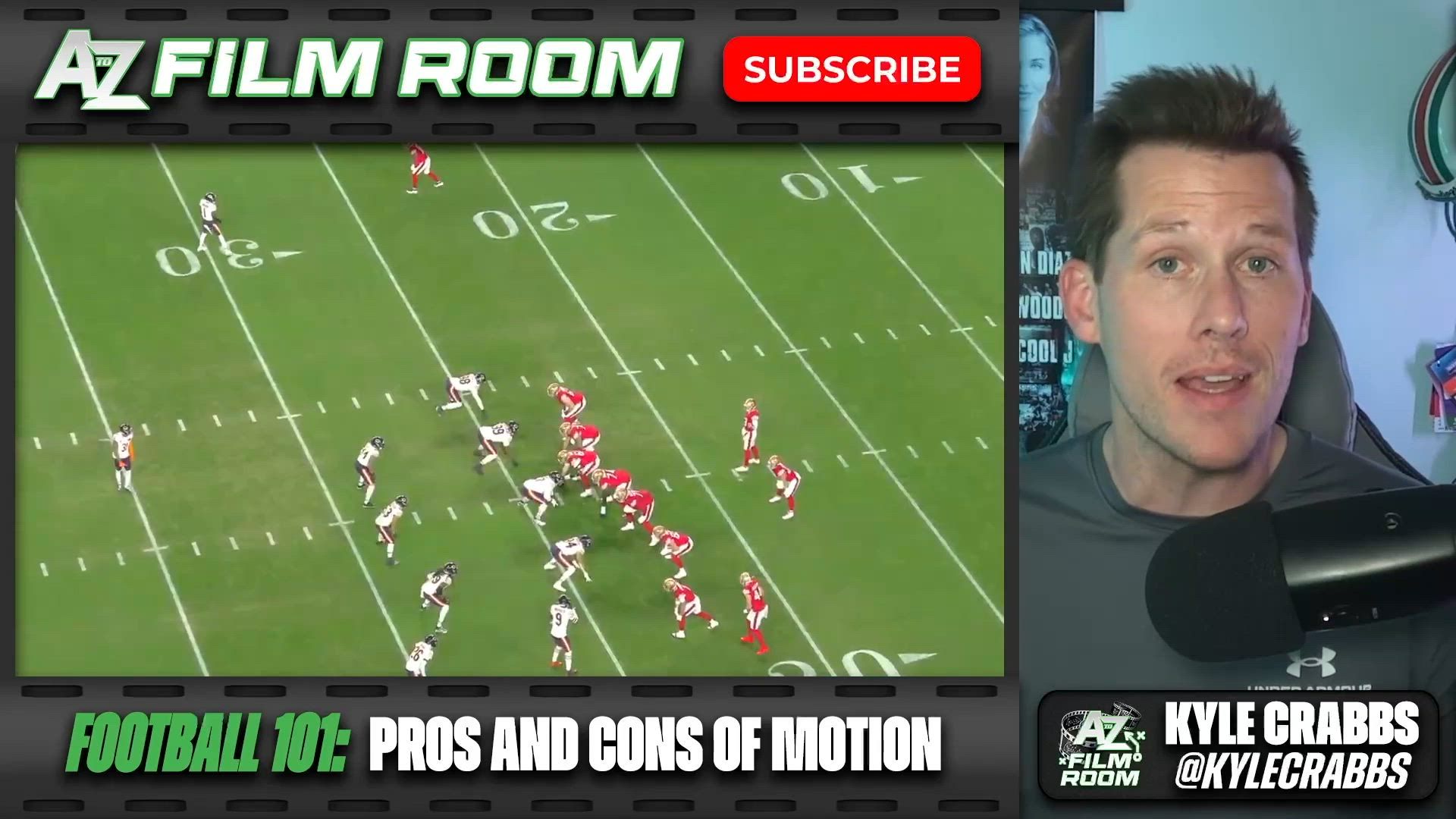 The pros and cons of motion in an NFL offense: Football 101