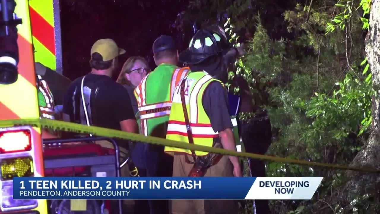 Teen killed in Anderson County crash identified