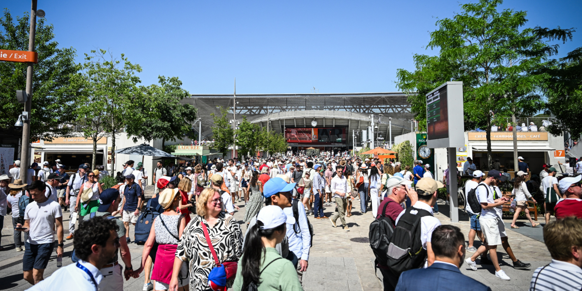 Chaleur à Roland-Garros : 25 interventions des secouristes lundi et 15 ...