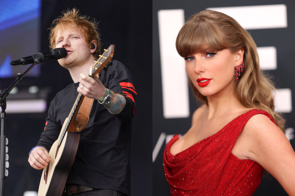 Ed Sheeran beats Taylor Swift to be crowned UK’s most played artist