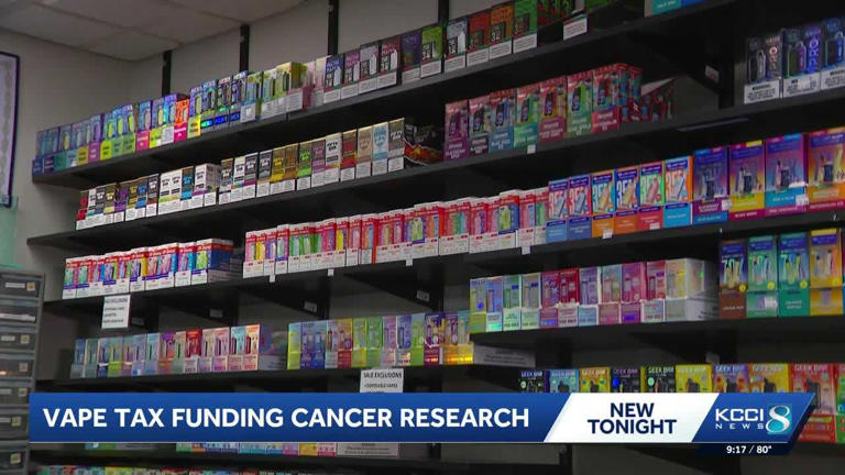 Iowa vape tax to fund $3 million a year for cancer research